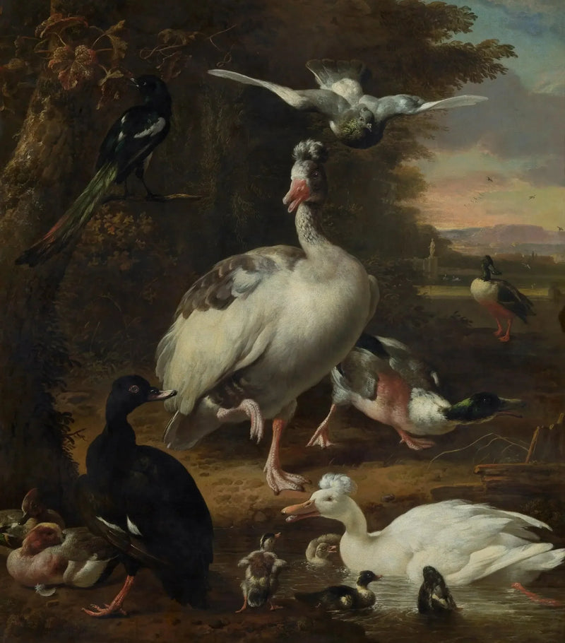 Fåglar - Melchior de Hondecoeter