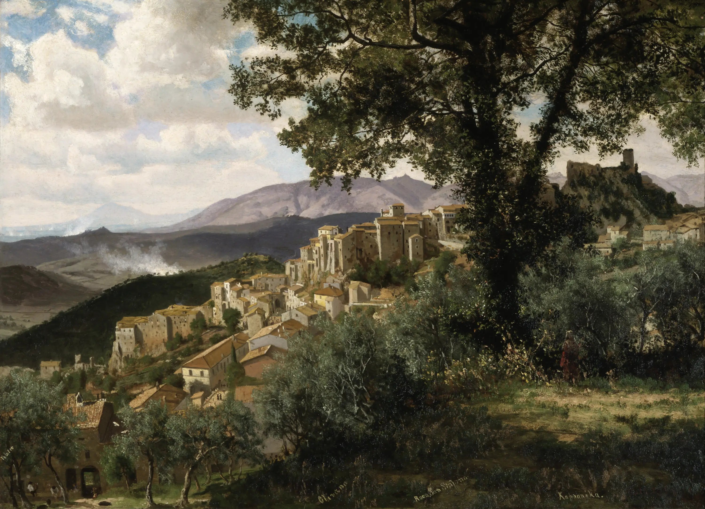 Olevano - Albert Bierstadt - Alpha Reproduction