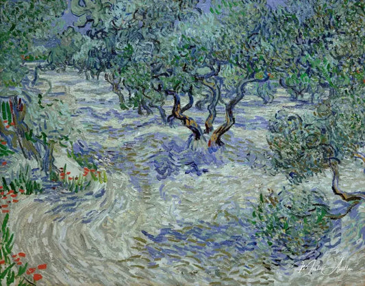 Olivenhain - Van Gogh - Reproductions de tableaux et peintures haut de gamme