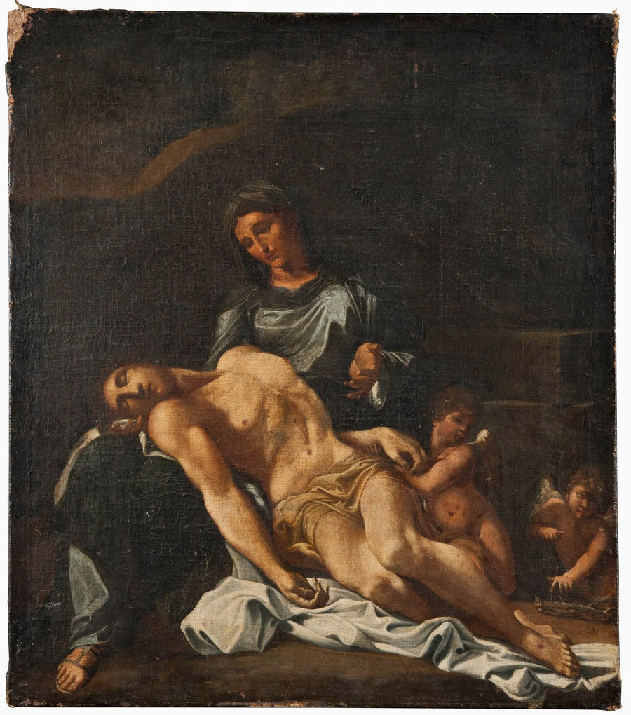 Omförd till NM 7172. Pietà - Annibale Carracci