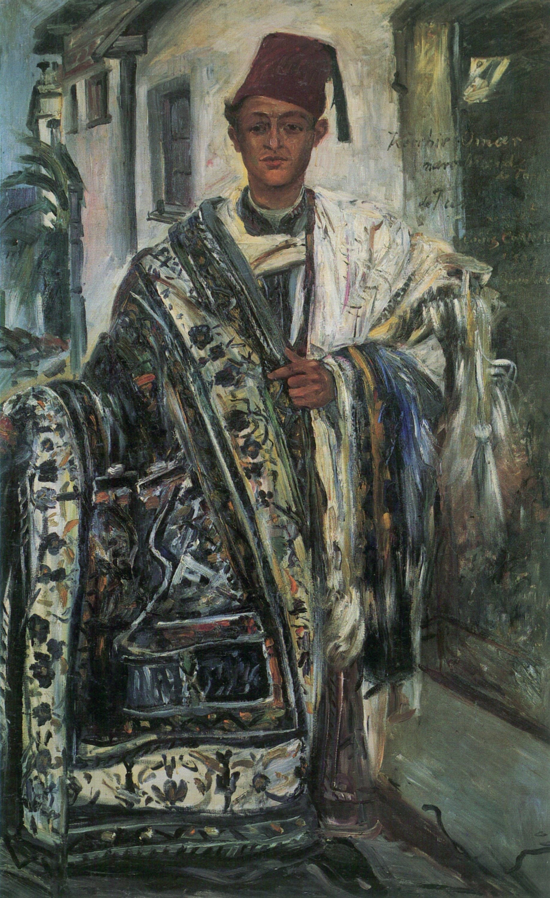 Orientalischer Teppichhändler - Lovis Corinth