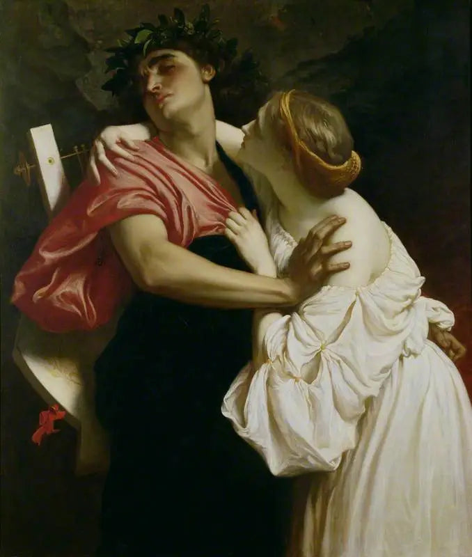 Orfeus och Eurydike - Frederic Leighton