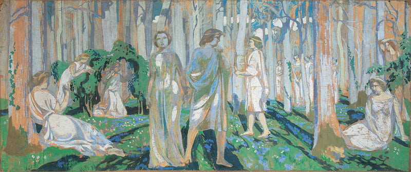 Orfeus och Eurydike - Maurice Denis