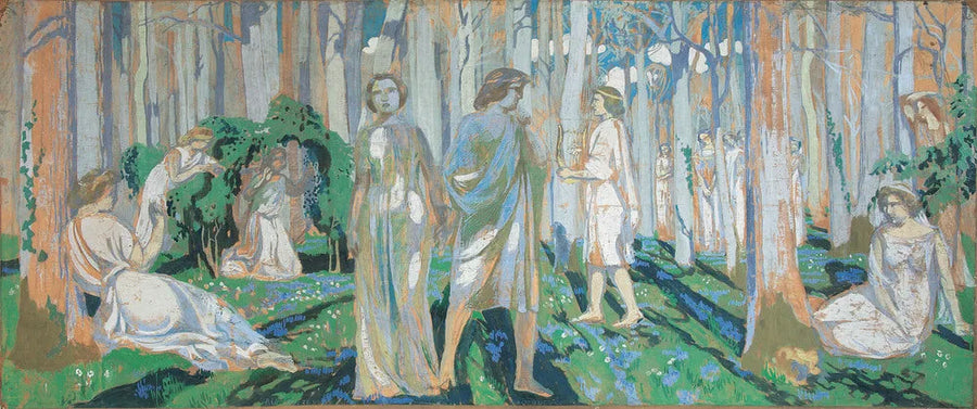 Orfeus och Eurydike - Maurice Denis