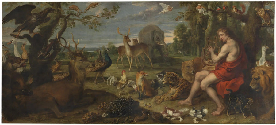 Orfeus och djuren - Peter Paul Rubens