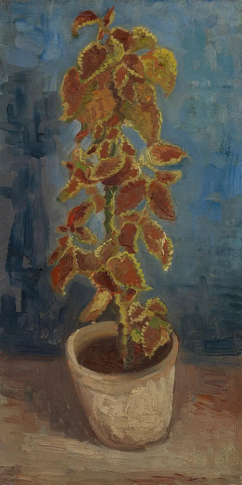 Eldig brännässla i blomkruka - Vincent van Gogh