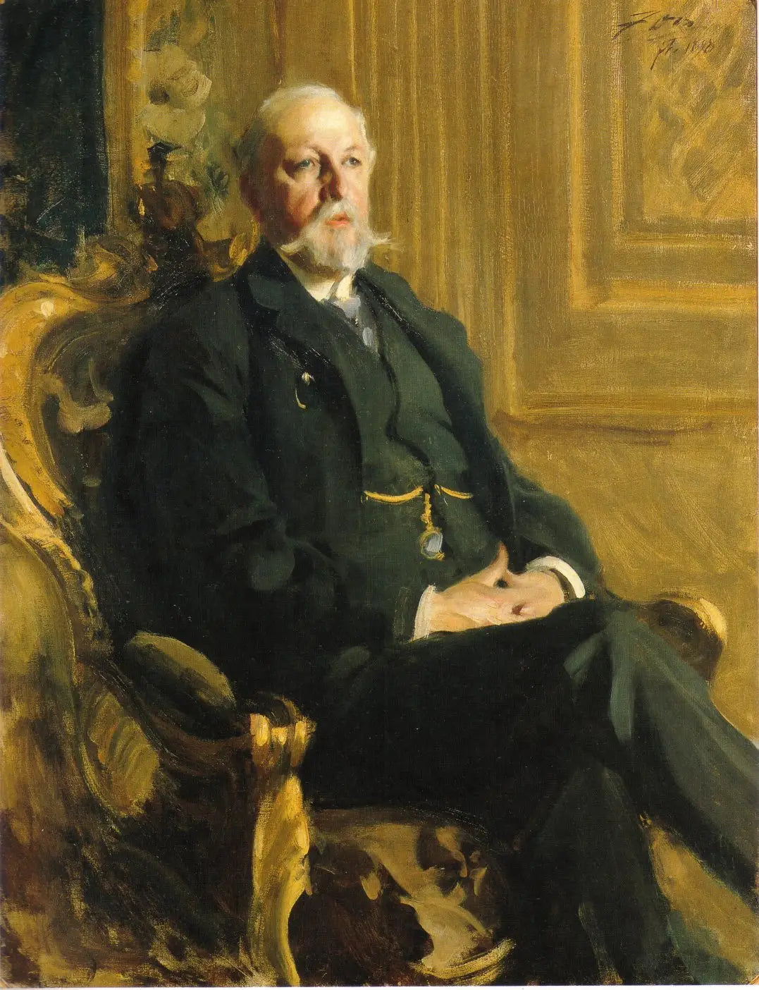 Oscar II - Anders Zorn - Alpha Reproduction