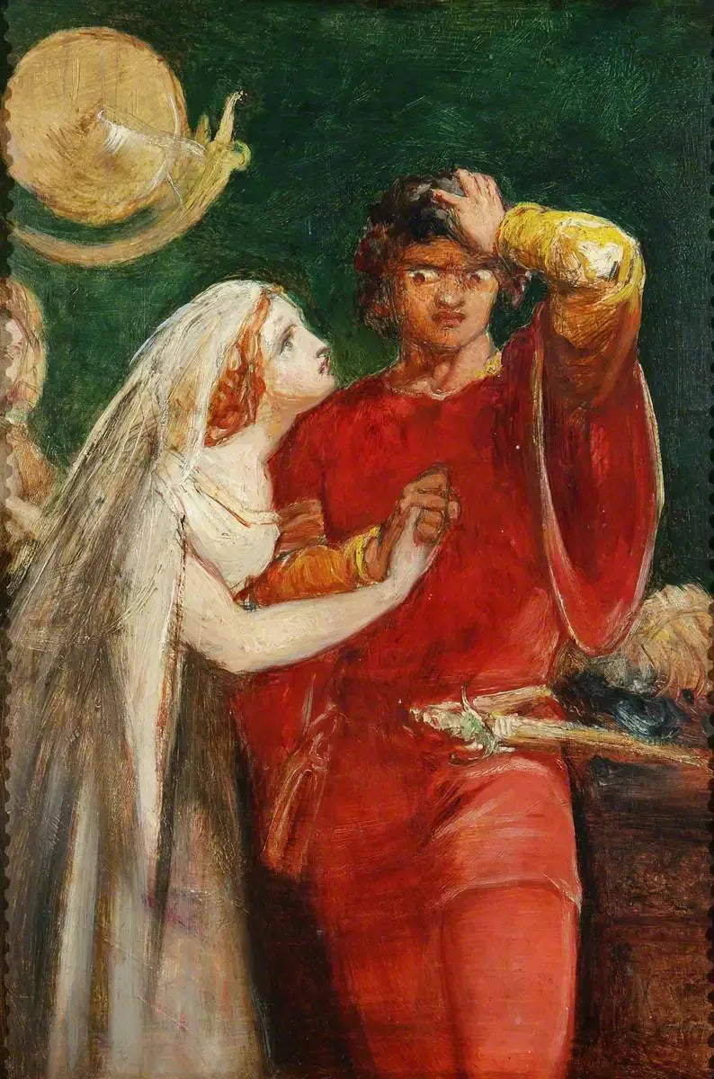 Othello och Desdemona - John Everett Millais
