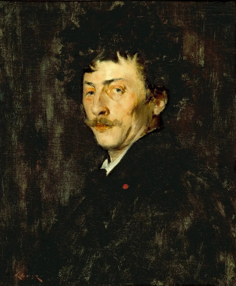 Pablo de Sarasate: Porträtt av en violinist - William Merritt Chase