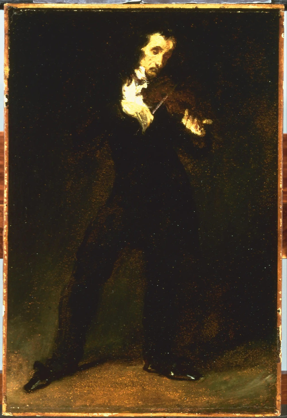 Paganini - Eugène Delacroix image 1 copie de tableau peinte à la main