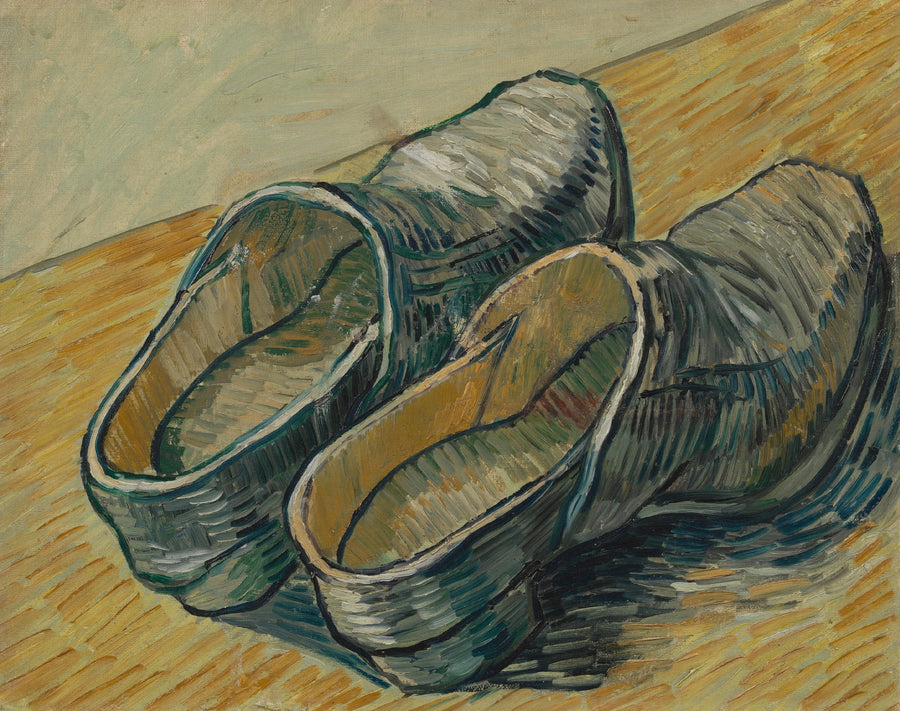 Ett par träskor i läder - Vincent van Gogh