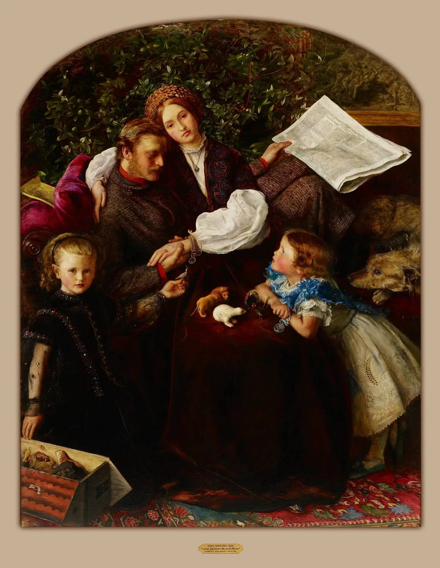 Fredslöftet - John Everett Millais