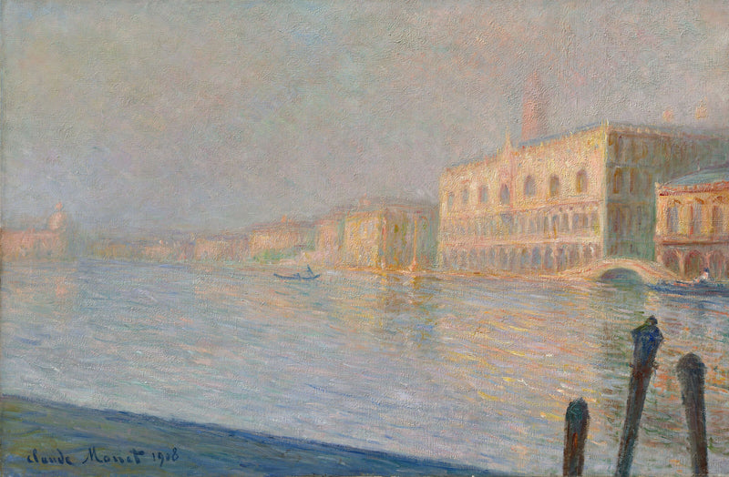 Hertigpalatset i Venedig W1770 - Claude Monet