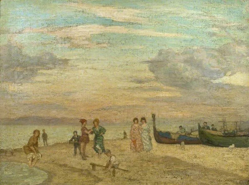 Palm Beach, nära Venedig, Italien - Charles Conder