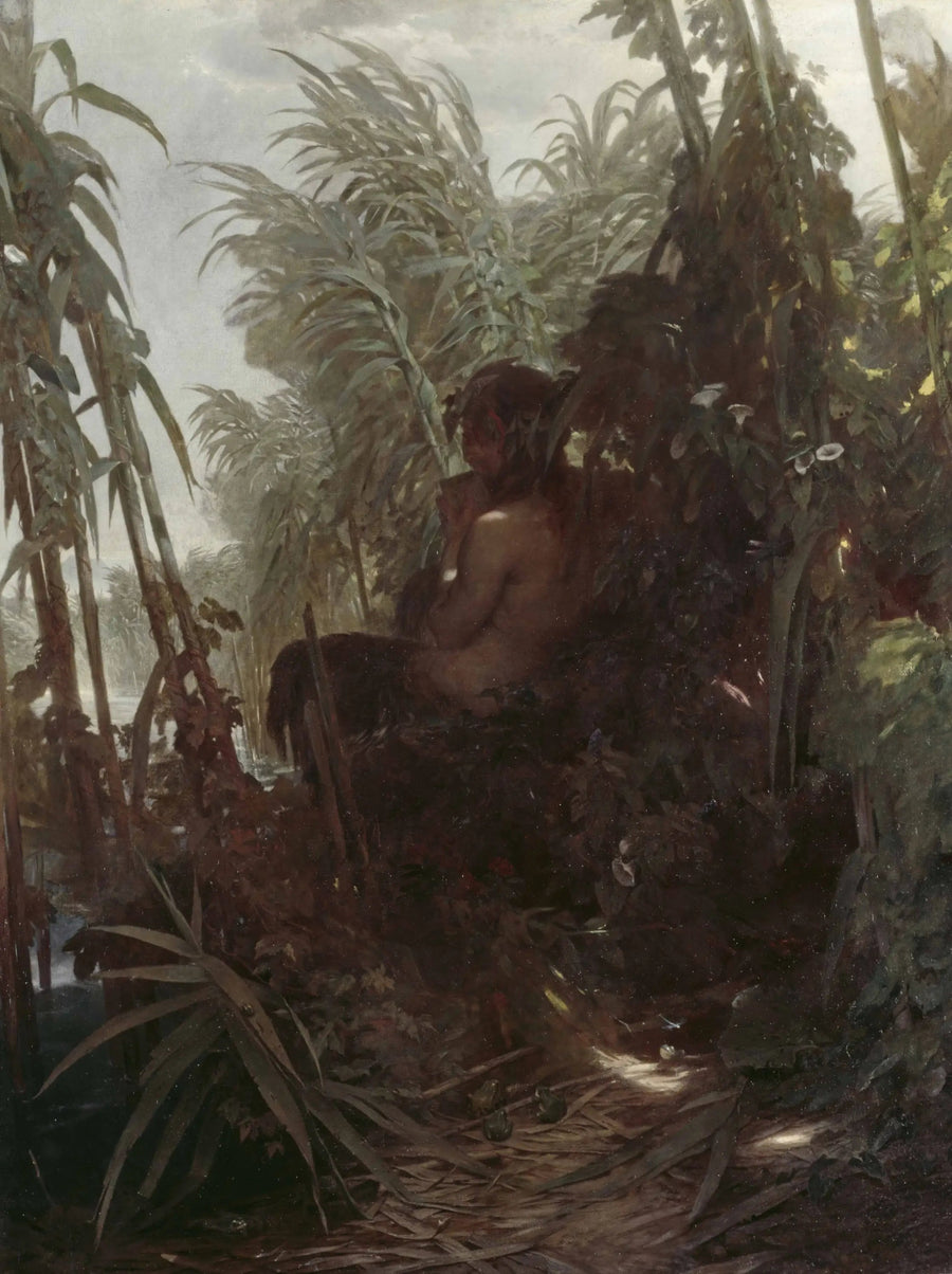 Pan i vassen - Arnold Böcklin