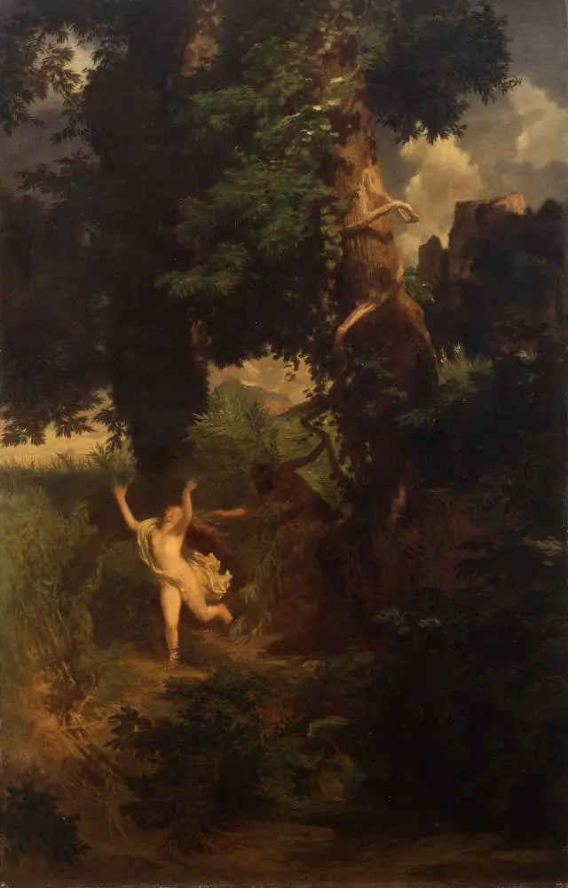 Pan och Syrinx - Arnold Böcklin