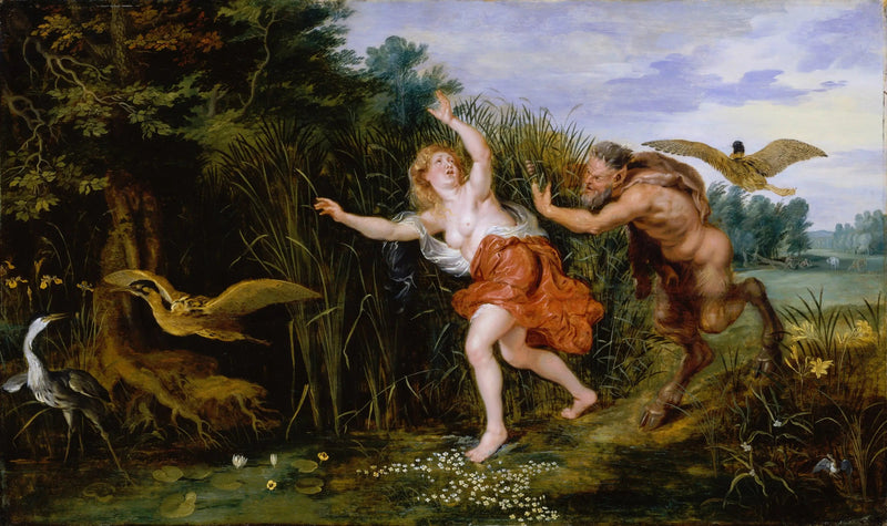 Pan och Syrinx - Peter Paul Rubens