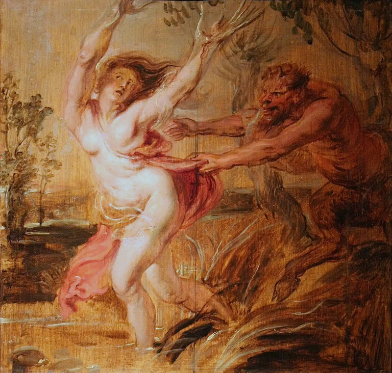 Pan och Syrinx - Peter Paul Rubens