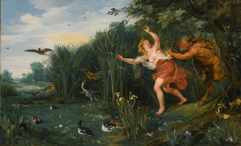 Pan och Syrinx - Peter Paul Rubens