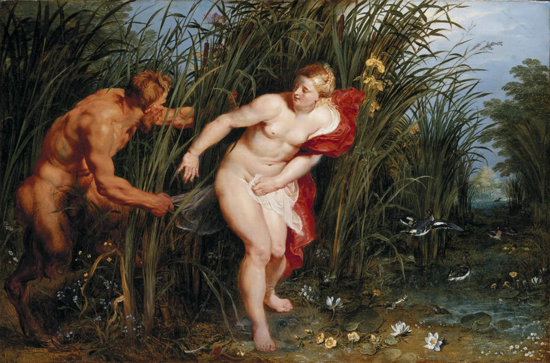 Pan och Syrinx - Peter Paul Rubens