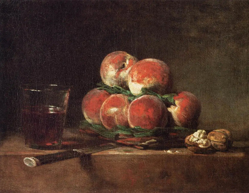 Persikoskål - Jean Siméon Chardin
