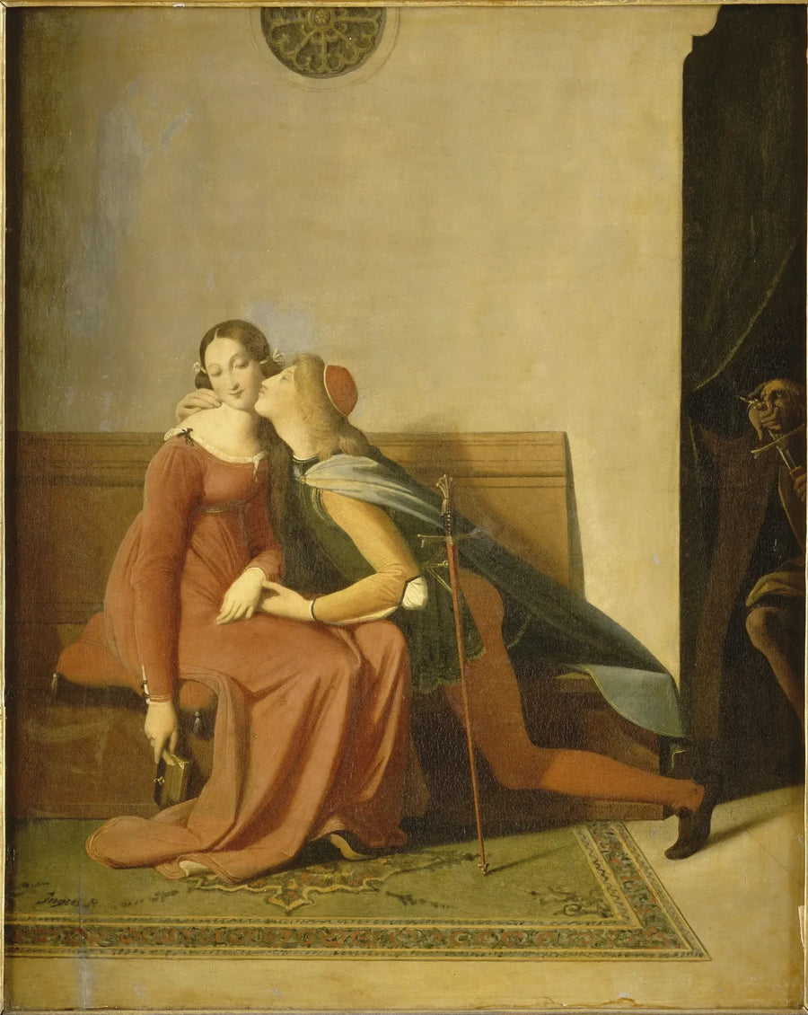 Paolo och Francesca - Jean-Auguste-Dominique Ingres