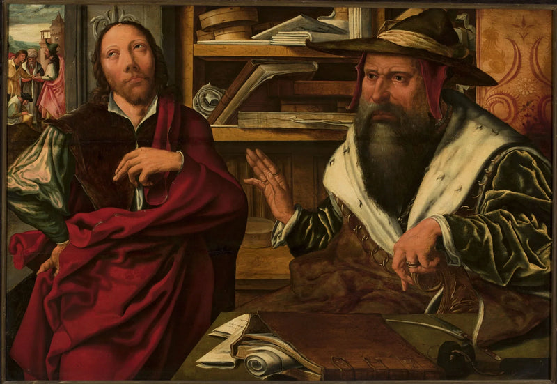 Oärlige förvaltare (Luk 16:1-13) - Marinus van Reymerswale