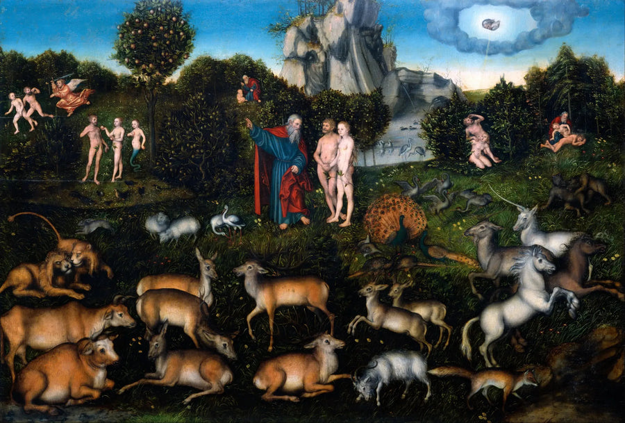 Paradis - Lucas Cranach den äldre