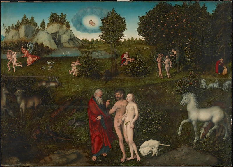 Paradis - Lucas Cranach den äldre