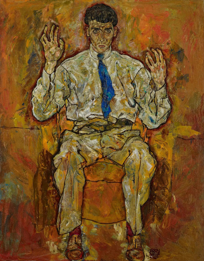 Paris från Gütersloh - Egon Schiele