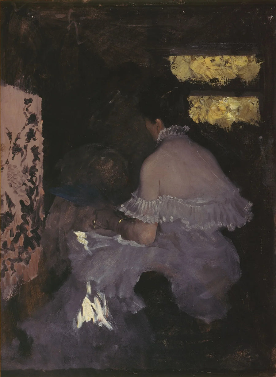 Bland skärmar - Giuseppe De Nittis