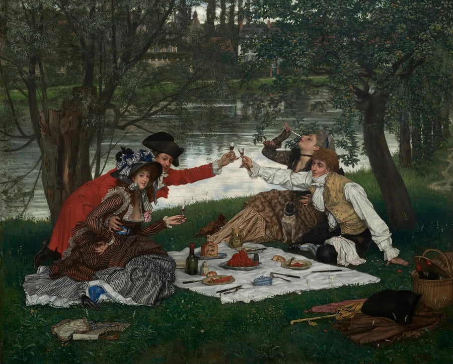 Kvadratiskt parti - James Tissot