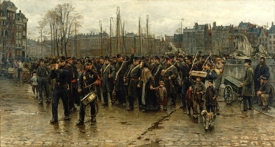 Passage des troupes coloniales - Isaac Israëls