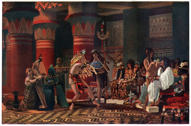 Hobby i det gamla Egypten - Lawrence Alma-Tadema