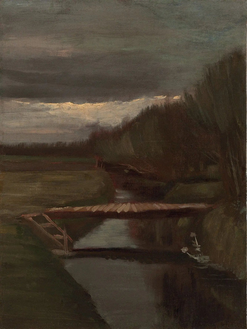 Bro över en dike - Vincent van Gogh