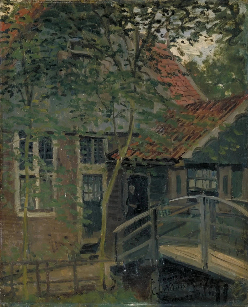 Gateway till Zaandam W191a - Claude Monet