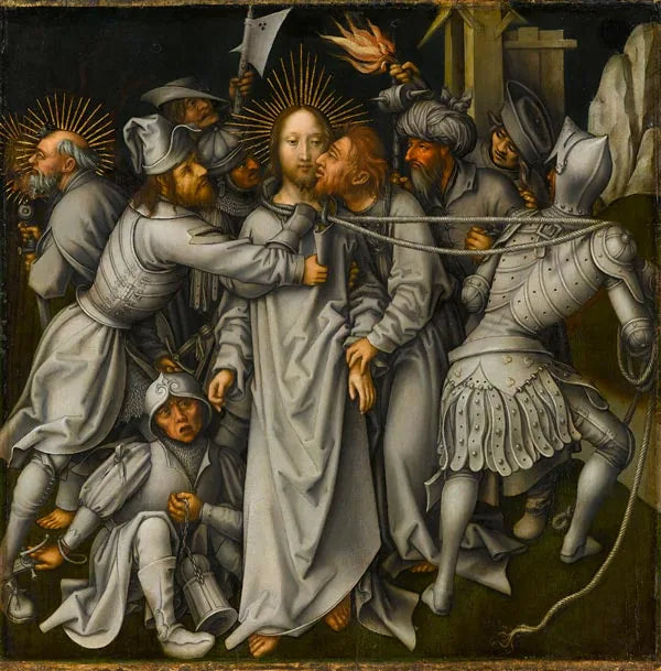 Passion grå: Jesu arrestation - Hans Holbein den äldre