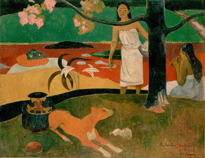 Tahitianska pastoraler - Paul Gauguin