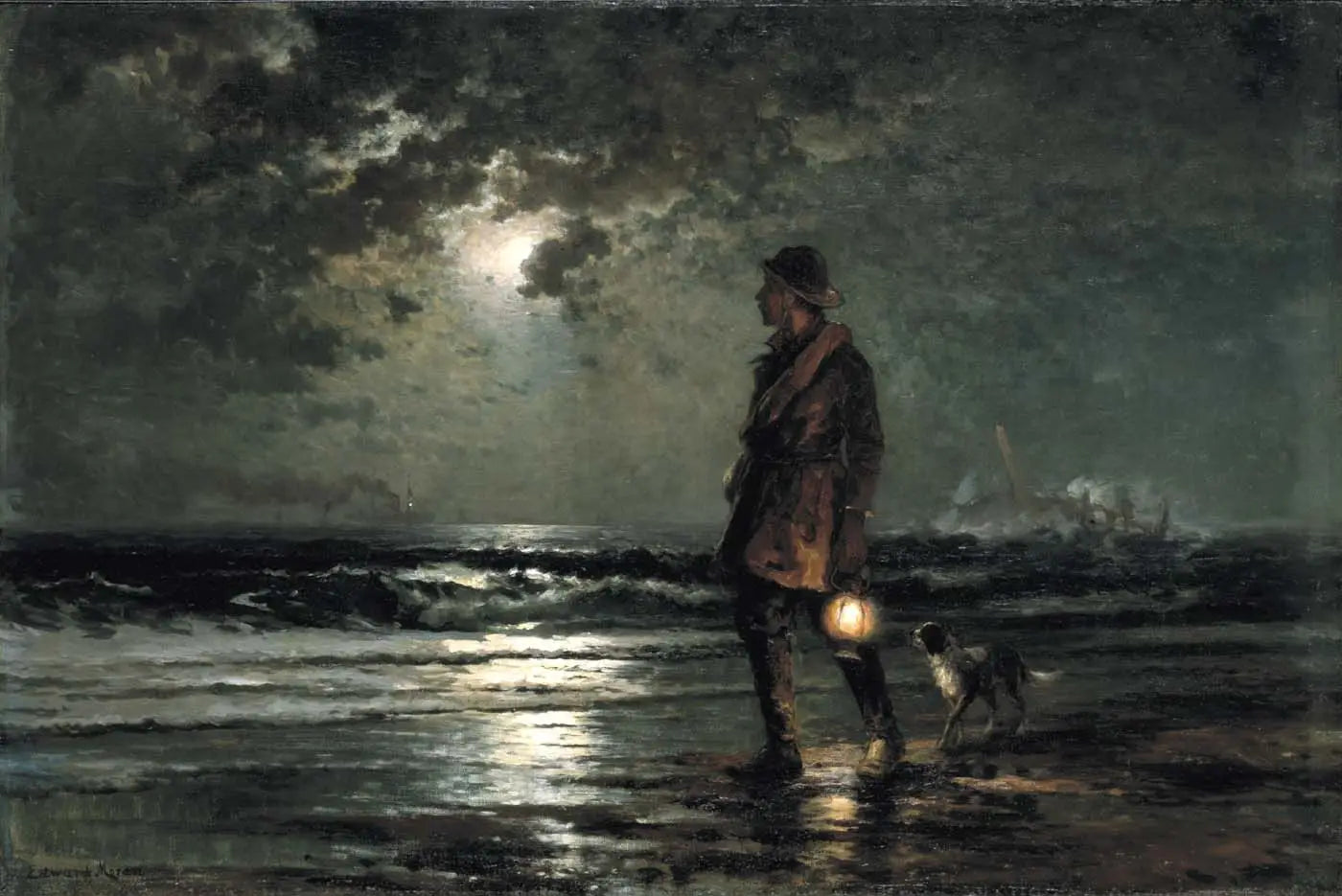 patrouille de sauvetage - Edward Moran - Alpha Reproduction