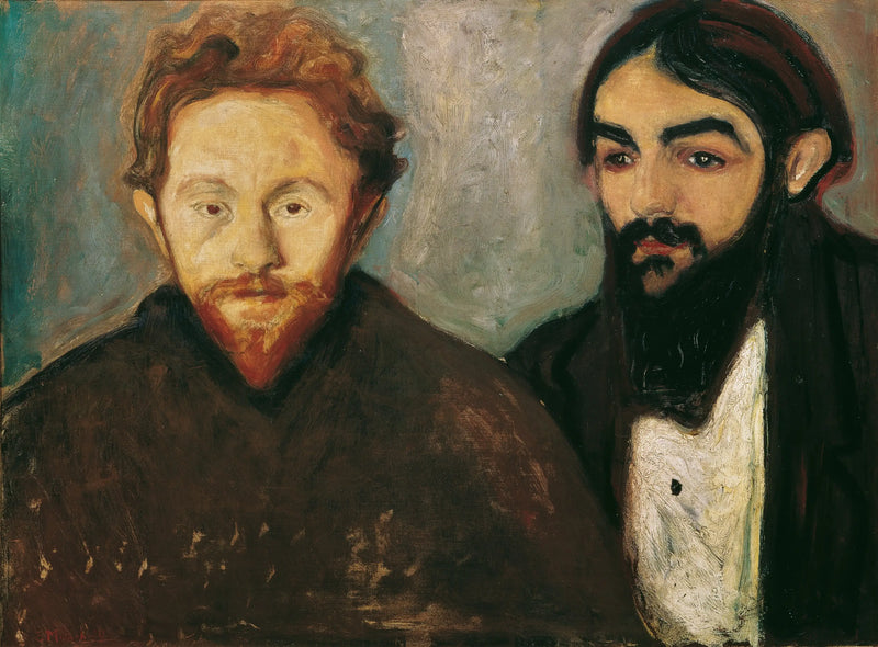 Paul Herrmann och Paul Contard - Edvard Munch