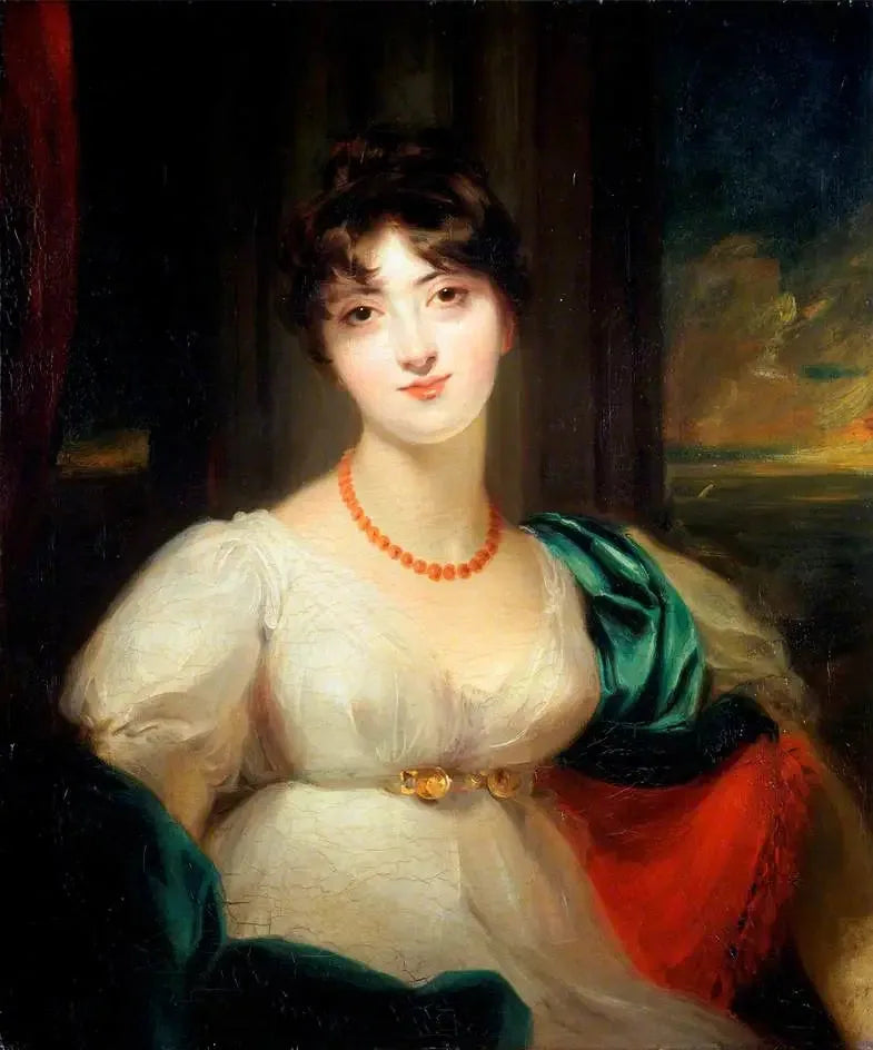 Paulina (1784–1823), första hustrun till Sir Codrington Edmund Carrington - Thomas Lawrence
