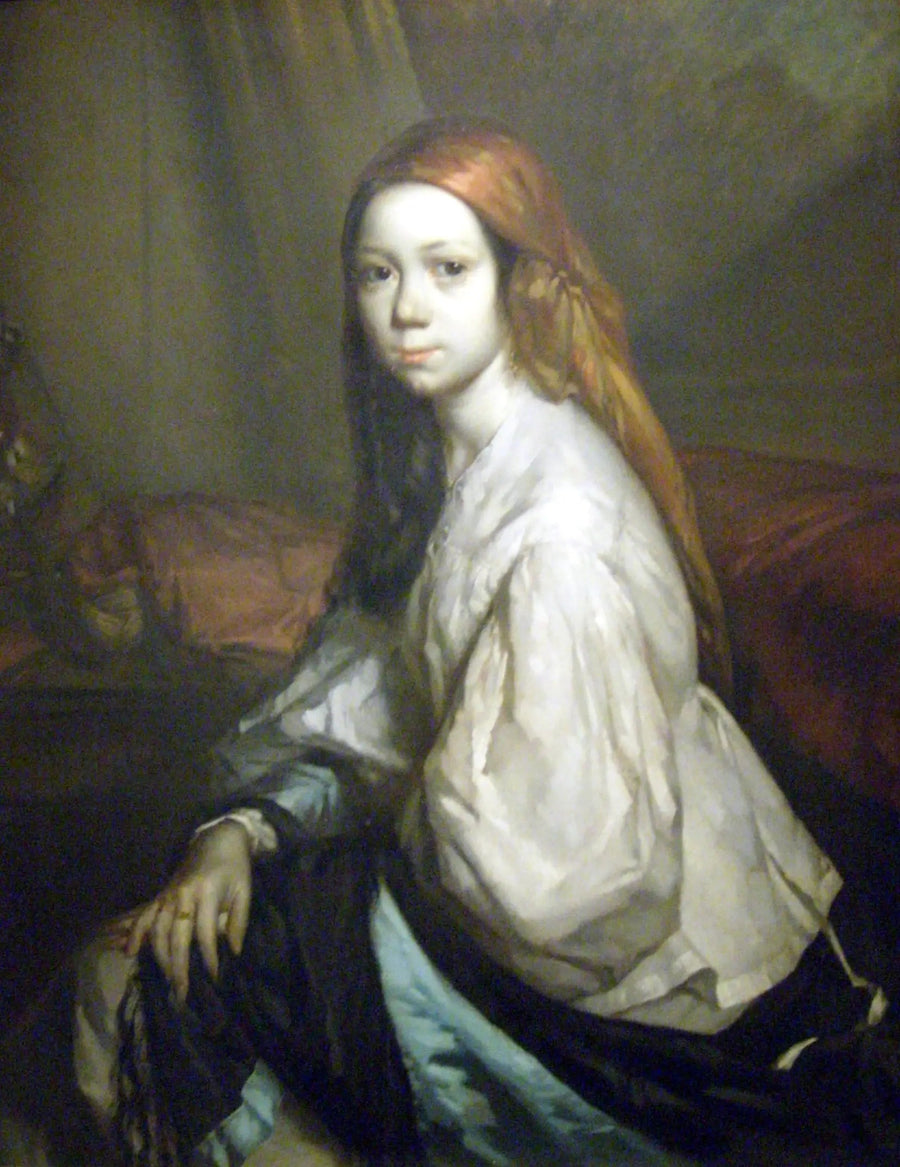 Pauline Ono i nattlinne - Jean-François Millet