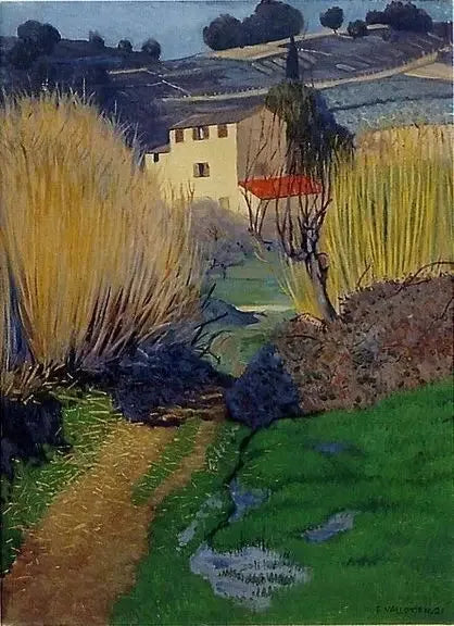 Landskap vid Cagnes - Félix Vallotton