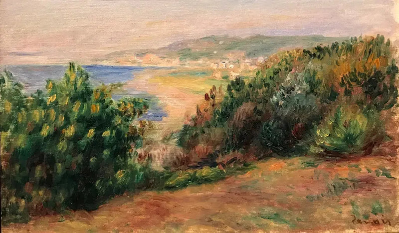 Landskap i Cagnes - Pierre-Auguste Renoir