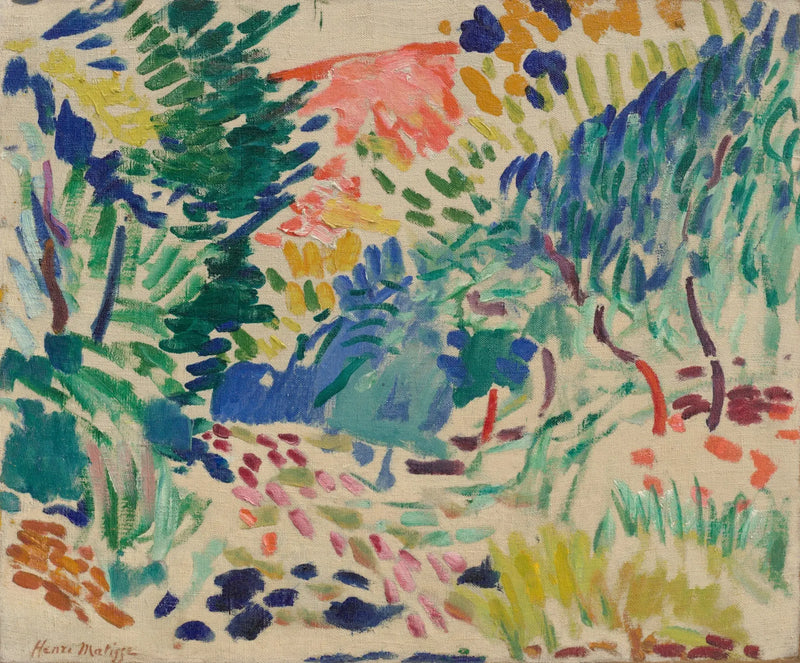 Landskap i Collioure - Henri Matisse