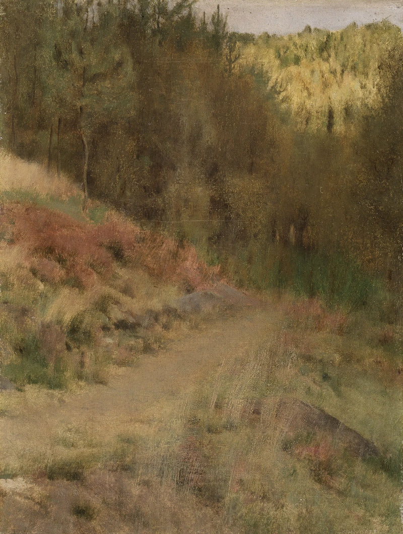 Fosset-landskap - Fernand Khnopff