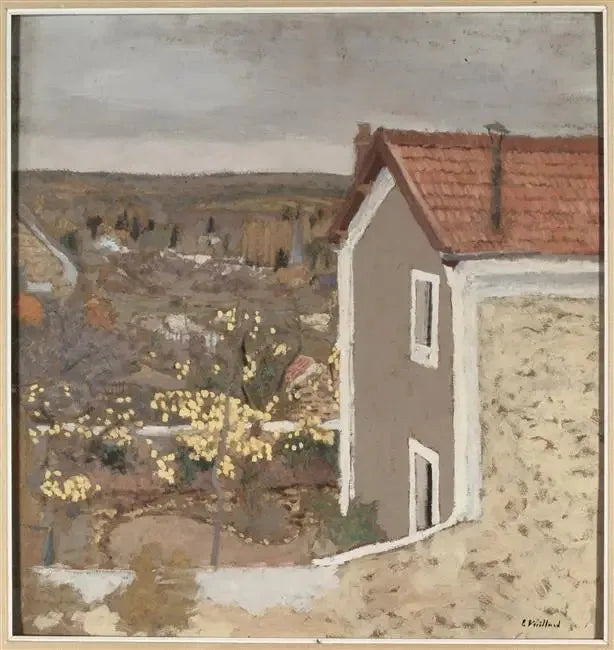 Landskap vid Étang-la-Ville - Édouard Vuillard