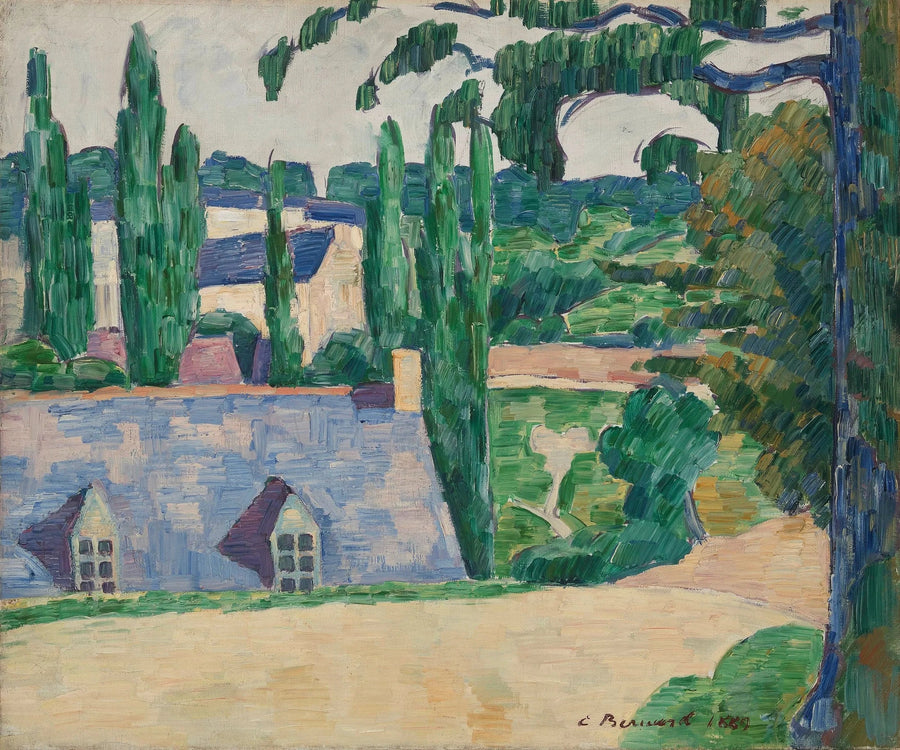 Landskap vid Pont-Aven - Émile Bernard