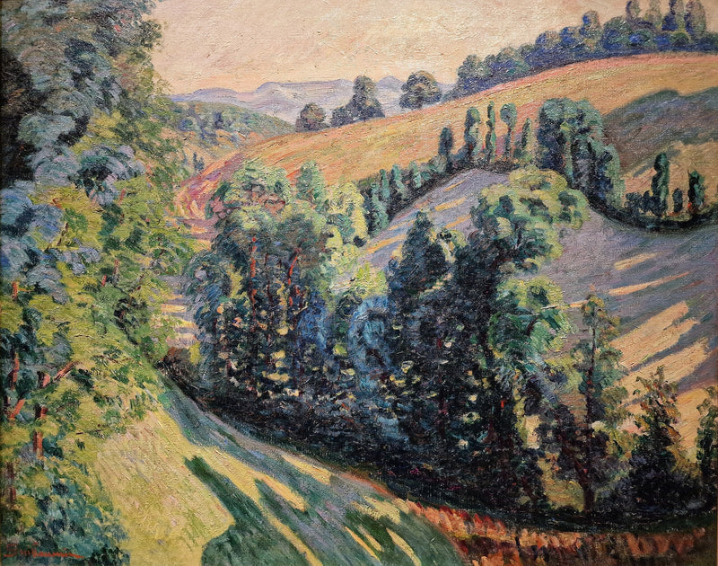 Landskap vid Pontgibaud - Armand Guillaumin