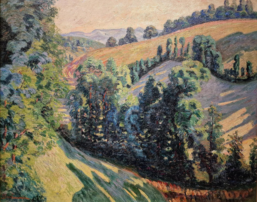 Landskap vid Pontgibaud - Armand Guillaumin